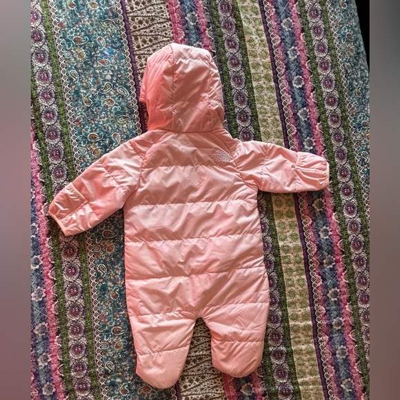 The North Face Infant Kid's Cozy Bunting-RTO One Piece Pink Salt NWOT  0-3 month - Picture 10 of 10